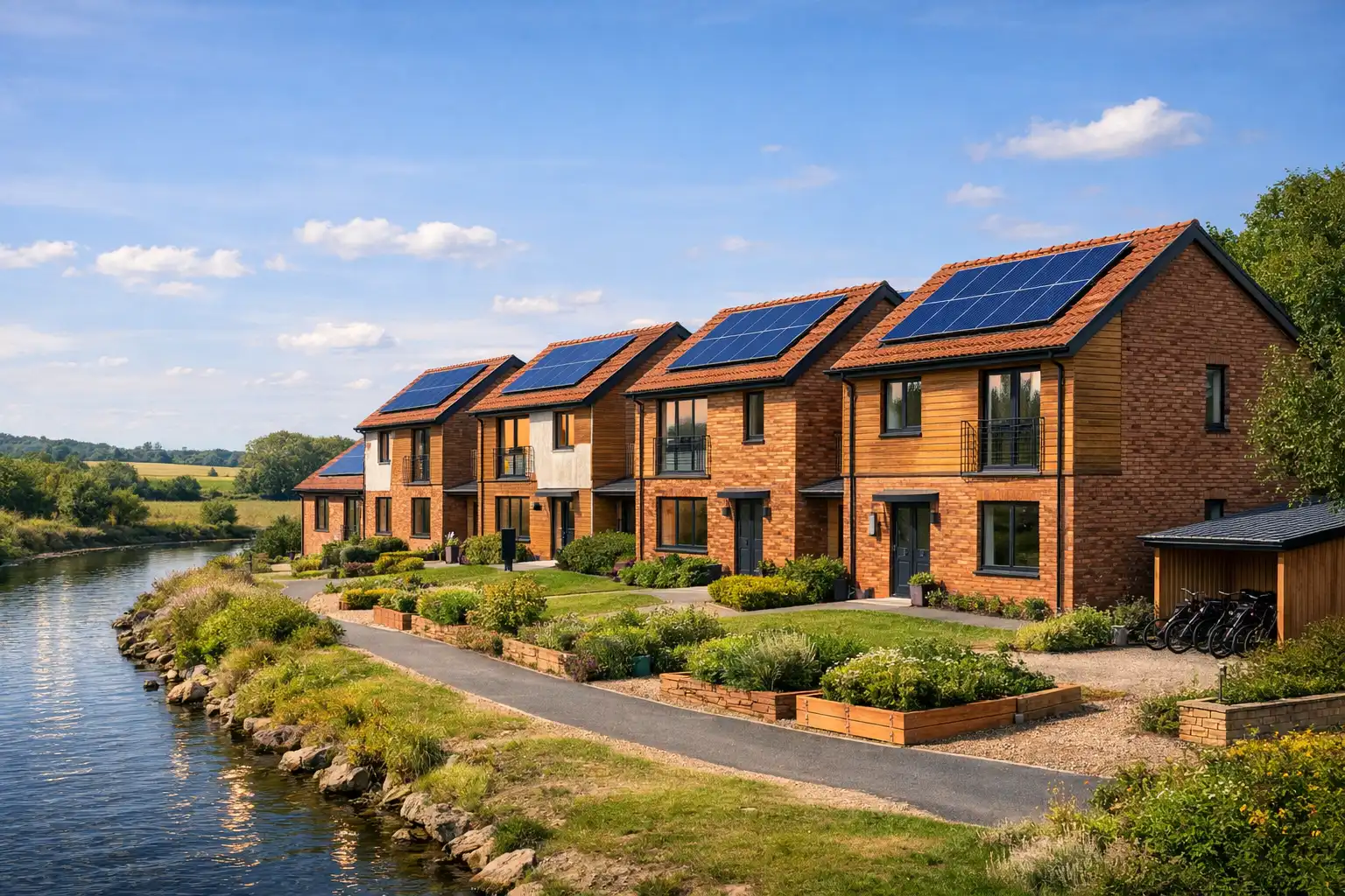 Essex village becomes eco-pioneer with latest passive house scheme